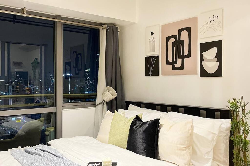 The Serene Escape Rockwell Makati City View 1Br Leilighet Manila Eksteriør bilde