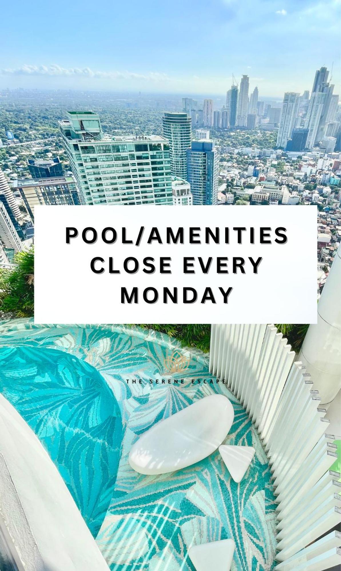 The Serene Escape Rockwell Makati City View 1Br Leilighet Manila Eksteriør bilde